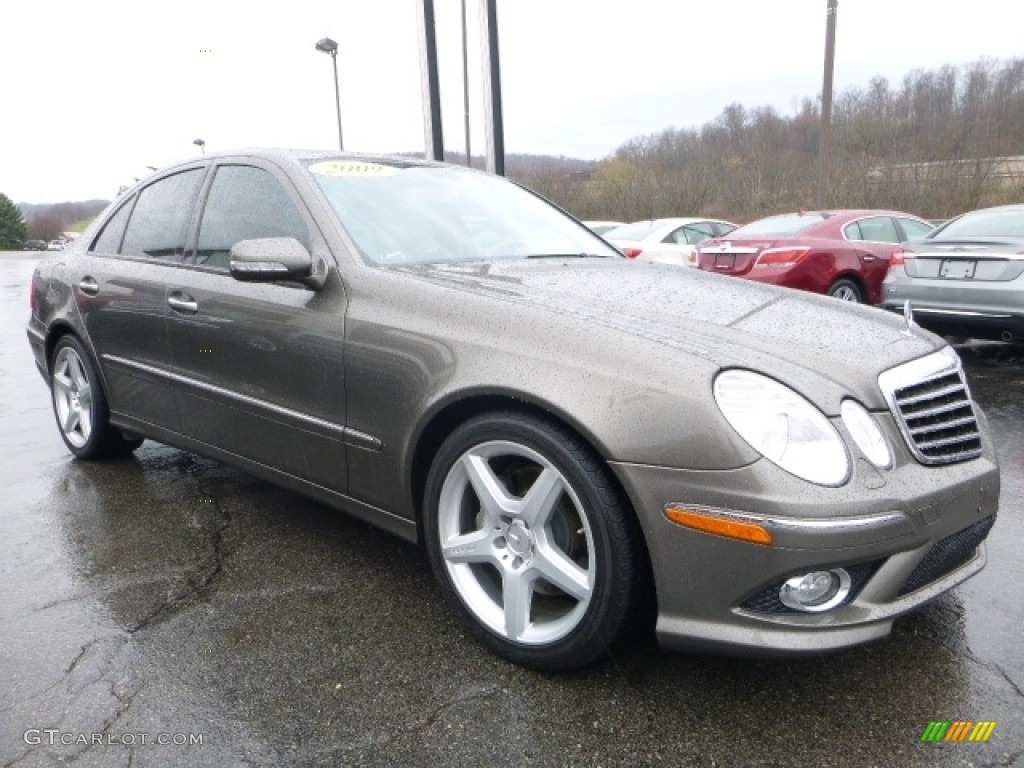 2009 E 350 Sedan - Indium Grey Metallic / Cashmere photo #8