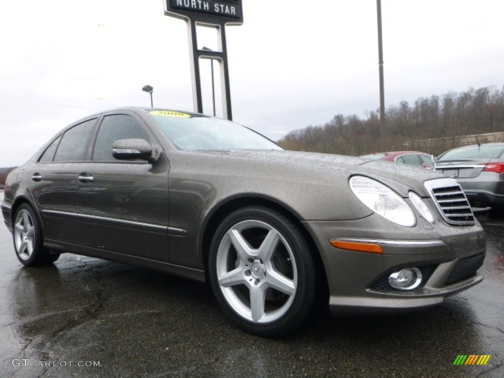 2009 E 350 Sedan - Indium Grey Metallic / Cashmere photo #9