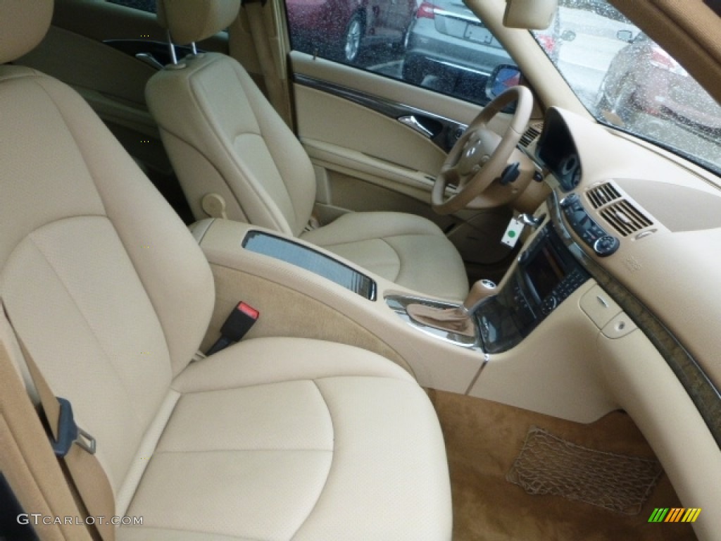 2009 E 350 Sedan - Indium Grey Metallic / Cashmere photo #11