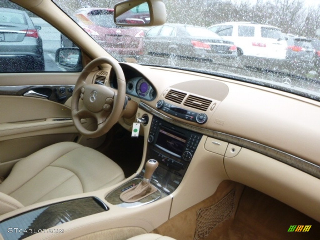 2009 E 350 Sedan - Indium Grey Metallic / Cashmere photo #12