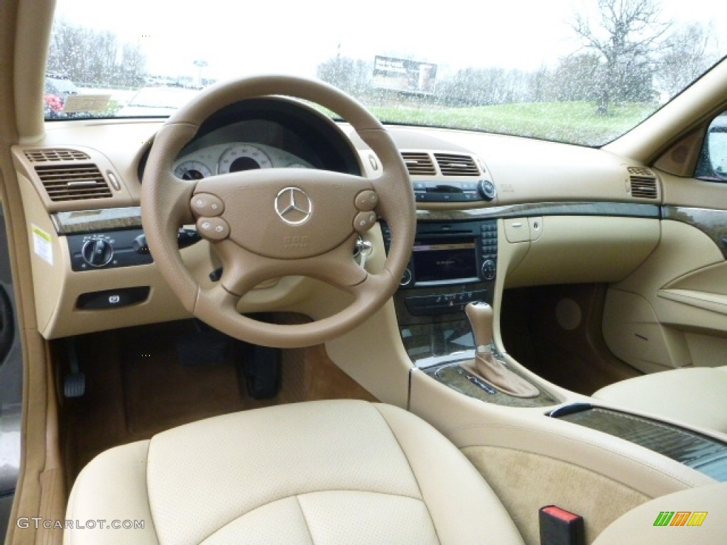 2009 E 350 Sedan - Indium Grey Metallic / Cashmere photo #16