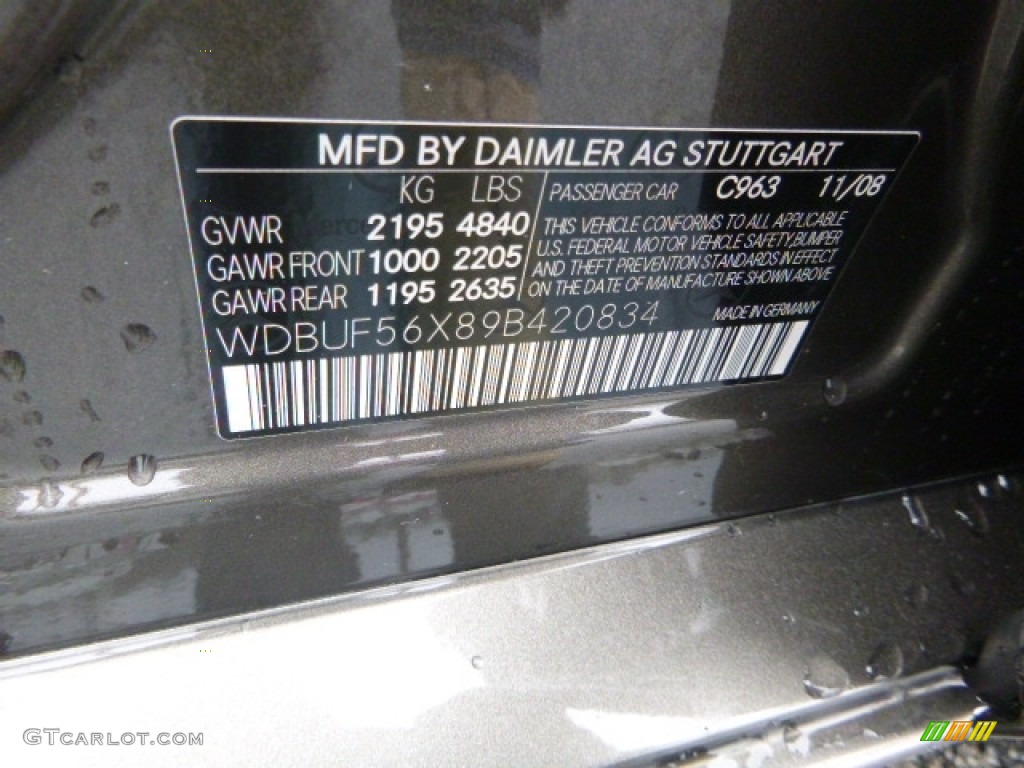 2009 E 350 Sedan - Indium Grey Metallic / Cashmere photo #18