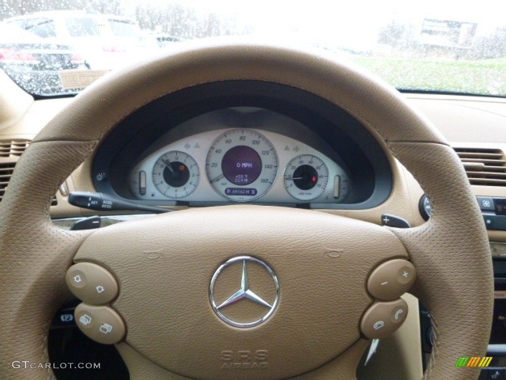 2009 E 350 Sedan - Indium Grey Metallic / Cashmere photo #23