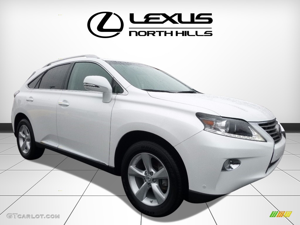 Ultra White Lexus RX