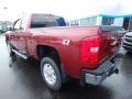 2013 Deep Ruby Metallic Chevrolet Silverado 2500HD LT Extended Cab 4x4  photo #4