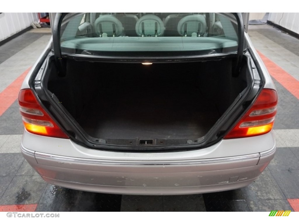 2001 C 320 Sedan - Brilliant Silver Metallic / Charcoal Black photo #22