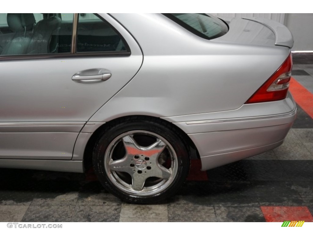 2001 C 320 Sedan - Brilliant Silver Metallic / Charcoal Black photo #77