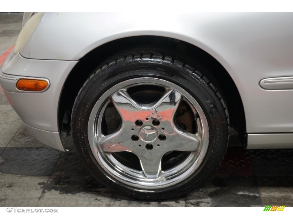 2001 C 320 Sedan - Brilliant Silver Metallic / Charcoal Black photo #88