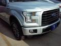 2016 Ingot Silver Ford F150 XLT SuperCrew 4x4  photo #2