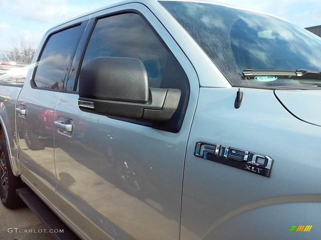 2016 F150 XLT SuperCrew 4x4 - Ingot Silver / Black photo #4