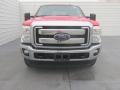 2016 Race Red Ford F250 Super Duty XLT Crew Cab 4x4  photo #8