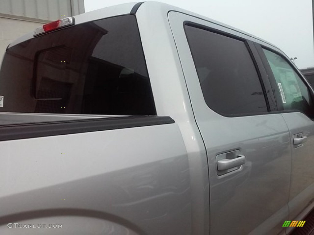 2016 F150 XLT SuperCrew 4x4 - Ingot Silver / Black photo #23