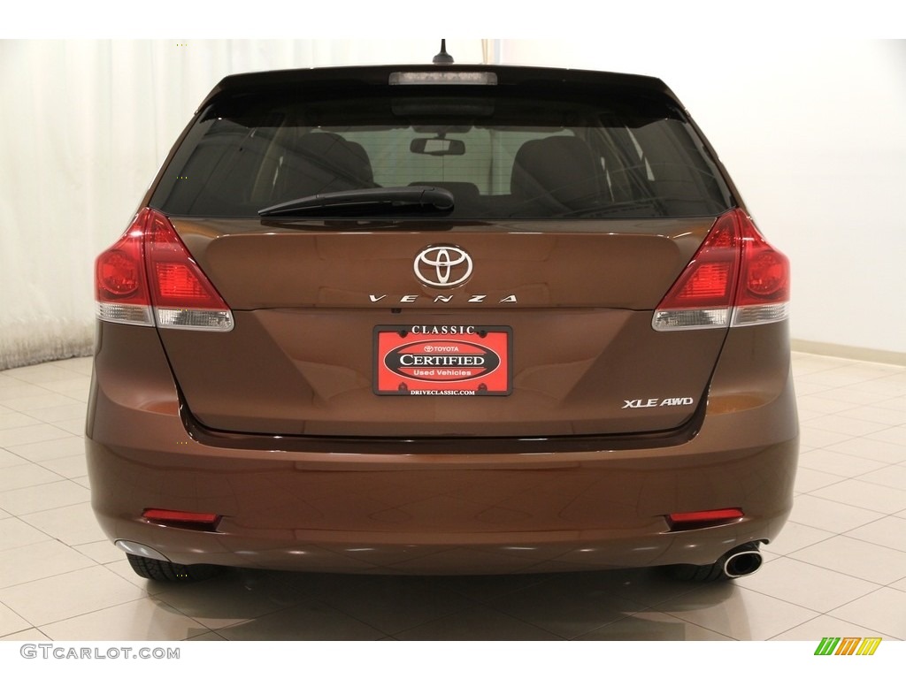 2013 Venza LE AWD - Sunset Bronze Metallic / Ivory photo #16