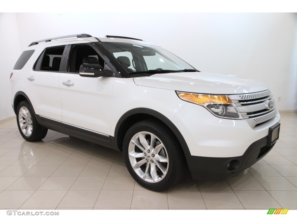 White Platinum Ford Explorer