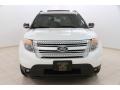 2014 White Platinum Ford Explorer XLT 4WD  photo #2