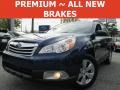 2011 Azurite Blue Pearl Subaru Outback 2.5i Premium Wagon #112229046