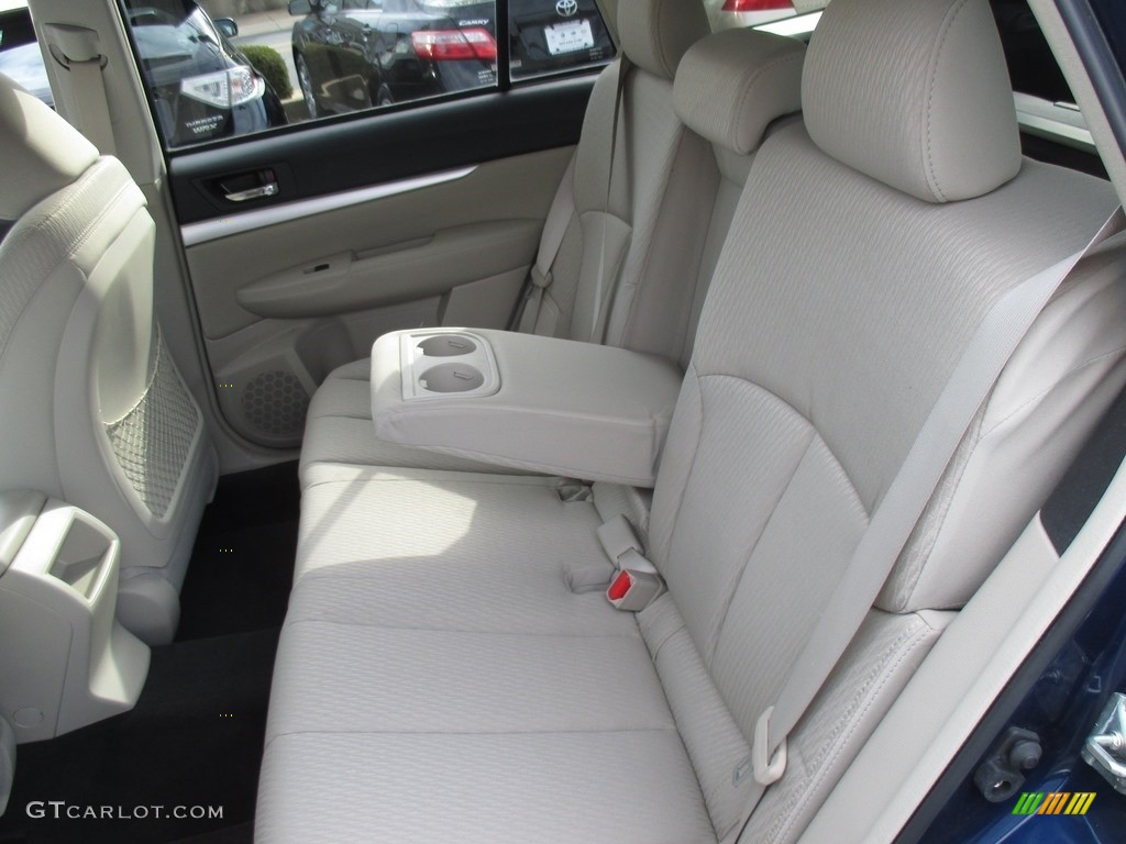 2011 Outback 2.5i Premium Wagon - Azurite Blue Pearl / Warm Ivory photo #22