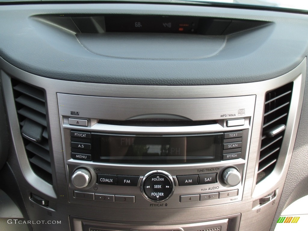 2011 Outback 2.5i Premium Wagon - Azurite Blue Pearl / Warm Ivory photo #43