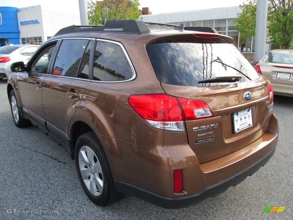 2011 Outback 3.6R Limited Wagon - Caramel Bronze Pearl / Warm Ivory photo #4
