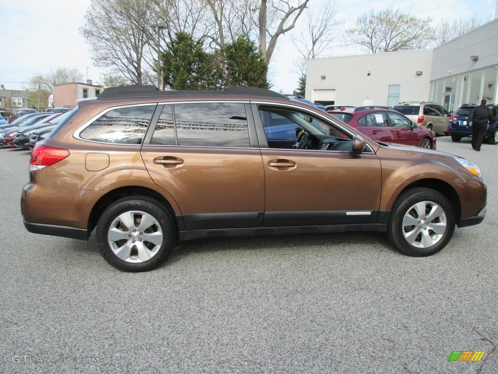 2011 Outback 3.6R Limited Wagon - Caramel Bronze Pearl / Warm Ivory photo #7