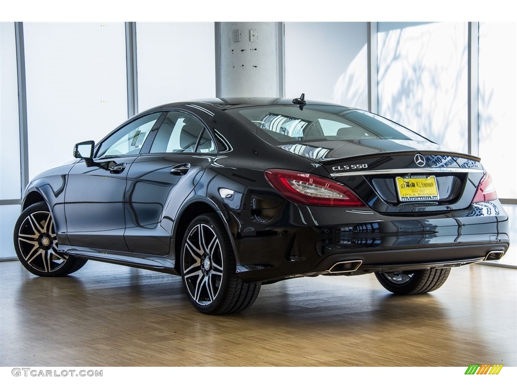 2016 CLS 550 4Matic Coupe - Black / Black photo #3