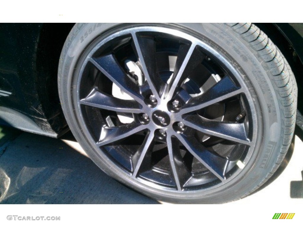 2016 Mustang EcoBoost Coupe - Shadow Black / Ebony photo #3