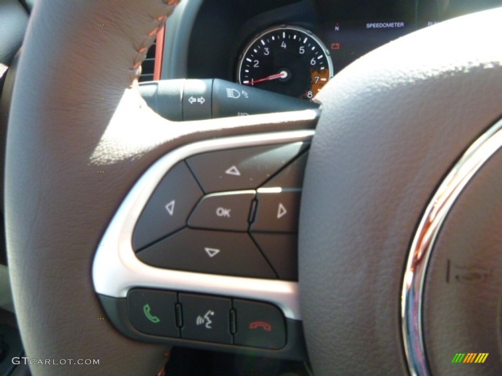 2016 Renegade Limited 4x4 - Alpine White / Bark Brown/Ski Grey photo #20