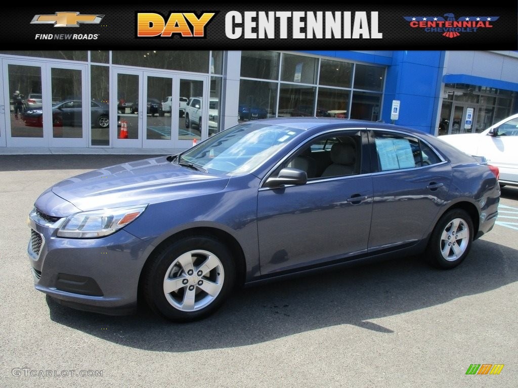 2014 Malibu LS - Atlantis Blue Metallic / Jet Black/Titanium photo #1