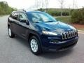 2016 True Blue Pearl Jeep Cherokee Sport 4x4  photo #4