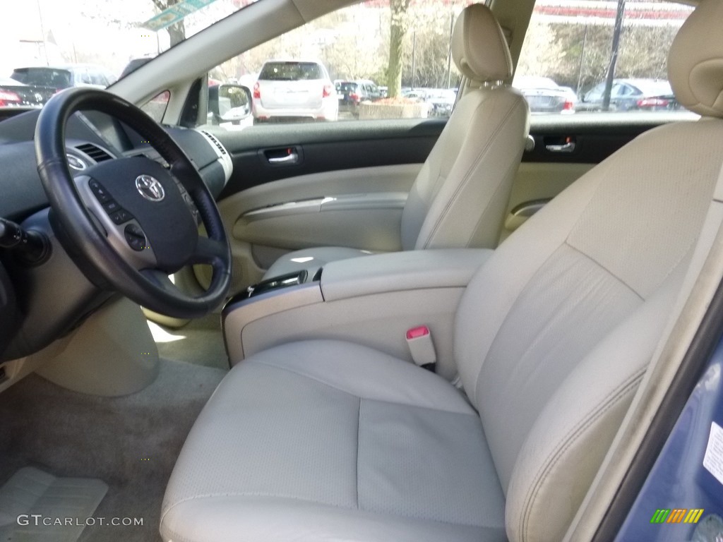 2007 Prius Hybrid Touring - Seaside Blue Pearl / Bisque Beige photo #5