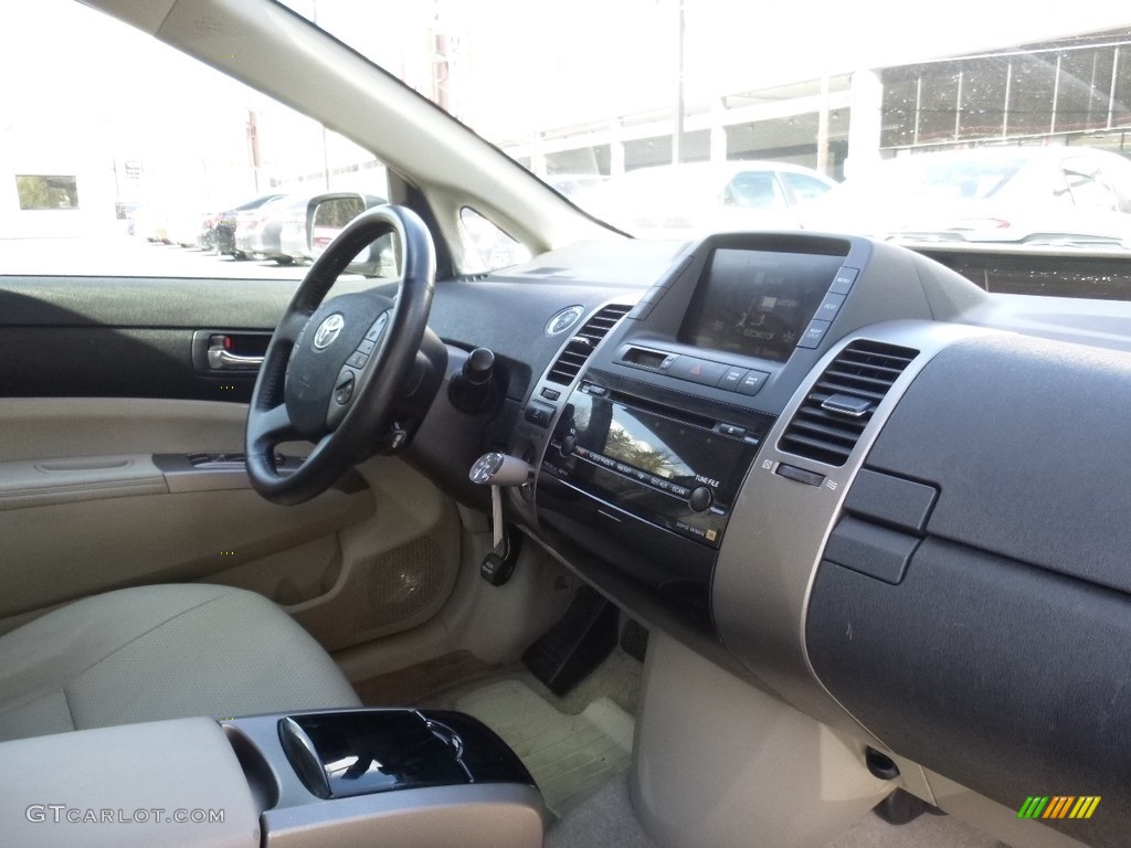 2007 Prius Hybrid Touring - Seaside Blue Pearl / Bisque Beige photo #11