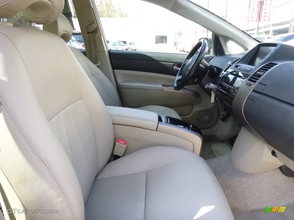 2007 Prius Hybrid Touring - Seaside Blue Pearl / Bisque Beige photo #12