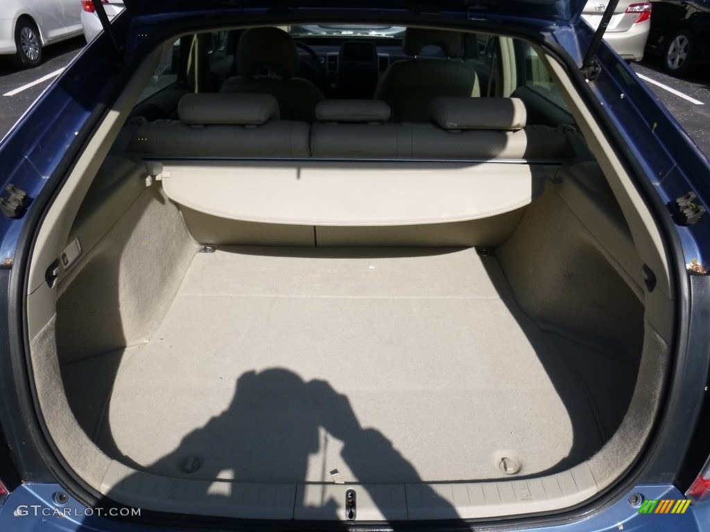 2007 Prius Hybrid Touring - Seaside Blue Pearl / Bisque Beige photo #14