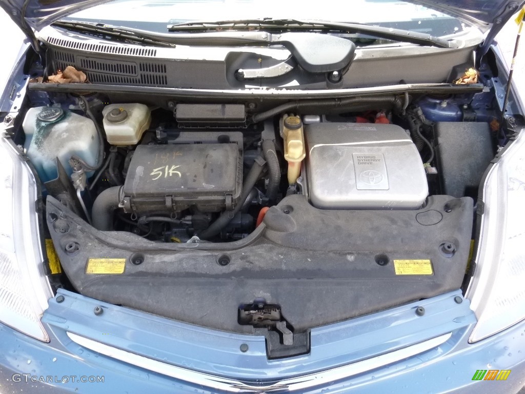 2007 Prius Hybrid Touring - Seaside Blue Pearl / Bisque Beige photo #16
