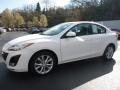 2010 Crystal White Pearl Mica Mazda MAZDA3 s Sport 4 Door  photo #3