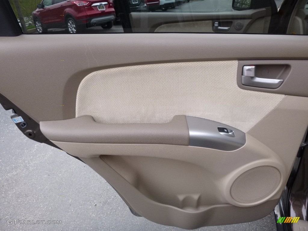 2005 Sportage EX 4WD - Smokey Brown / Beige photo #23