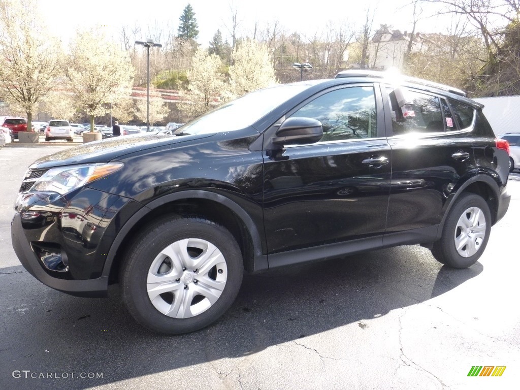 2013 RAV4 LE AWD - Black / Ash photo #3
