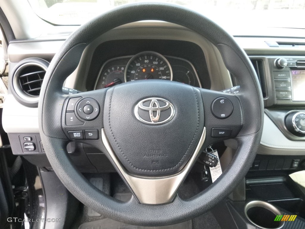 2013 RAV4 LE AWD - Black / Ash photo #18