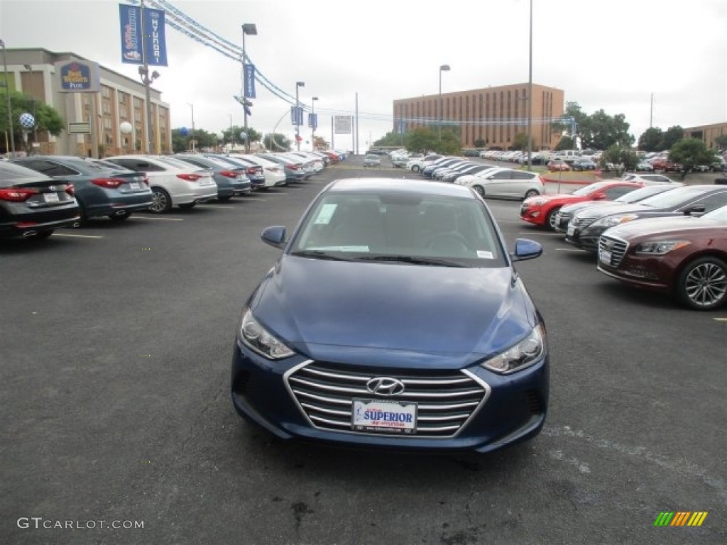 2017 Elantra SE - Lakeside Blue / Gray photo #2