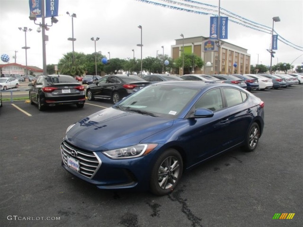 2017 Elantra SE - Lakeside Blue / Gray photo #3