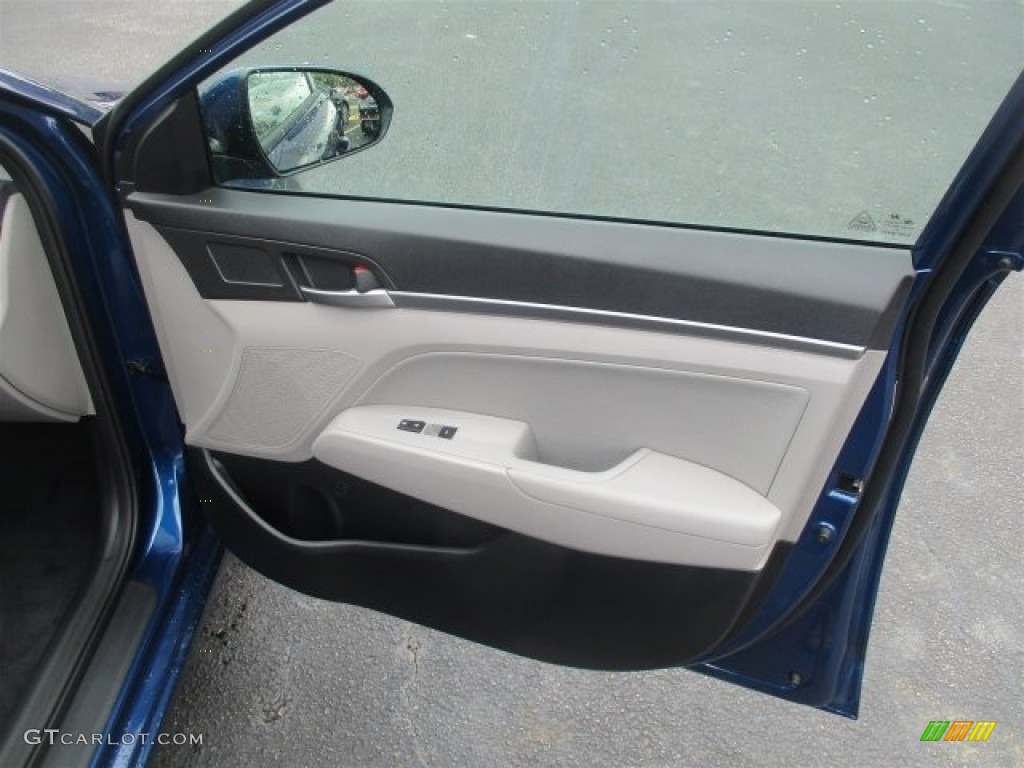 2017 Elantra SE - Lakeside Blue / Gray photo #11