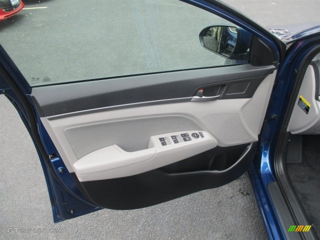 2017 Elantra SE - Lakeside Blue / Gray photo #17