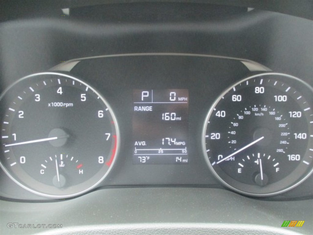 2017 Elantra SE - Lakeside Blue / Gray photo #18