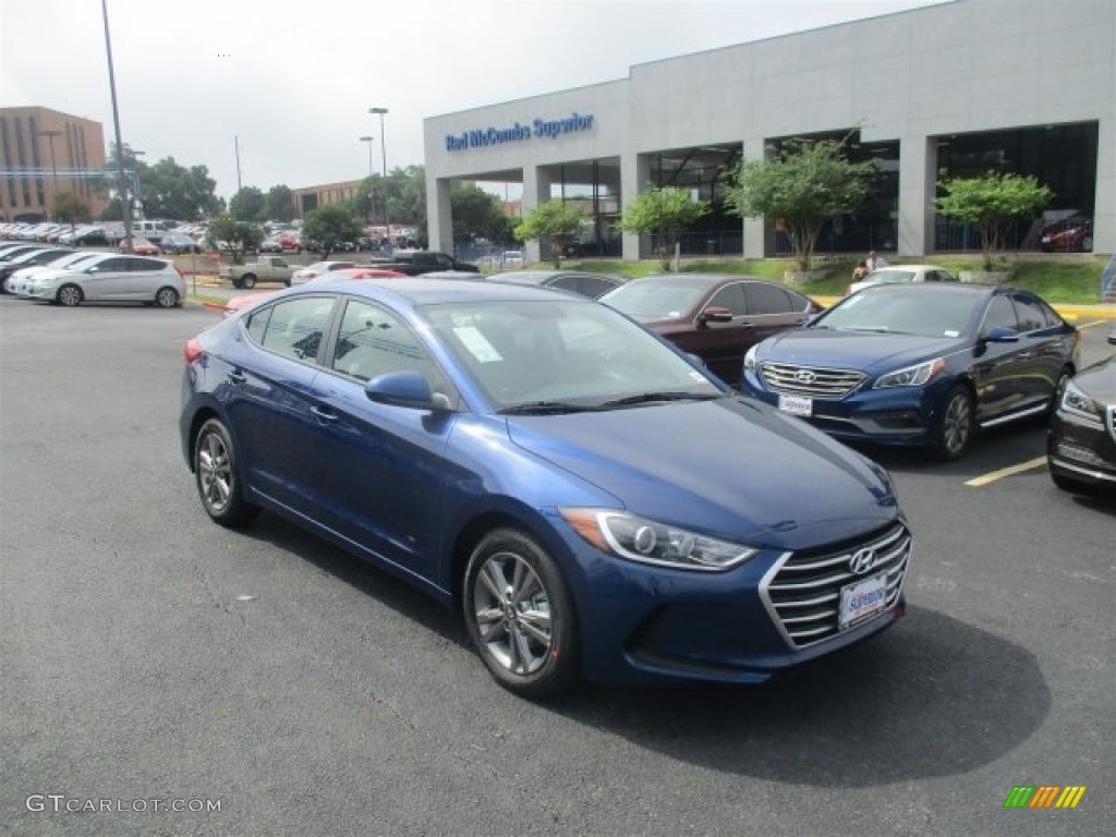 2017 Elantra SE - Lakeside Blue / Gray photo #1