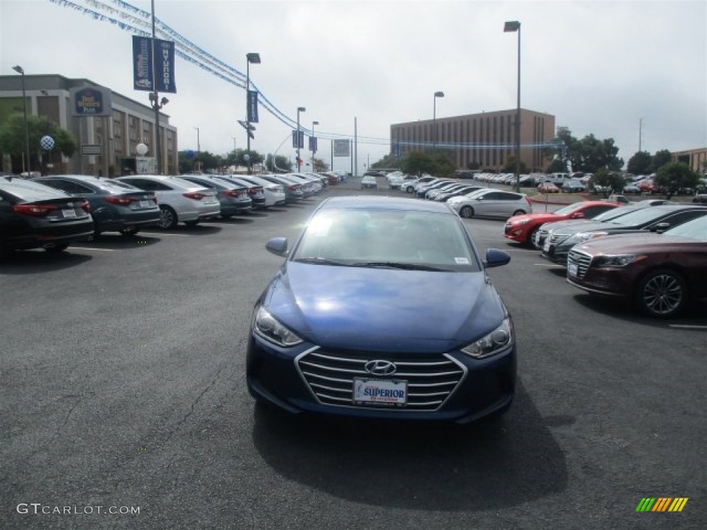 2017 Elantra SE - Lakeside Blue / Gray photo #2