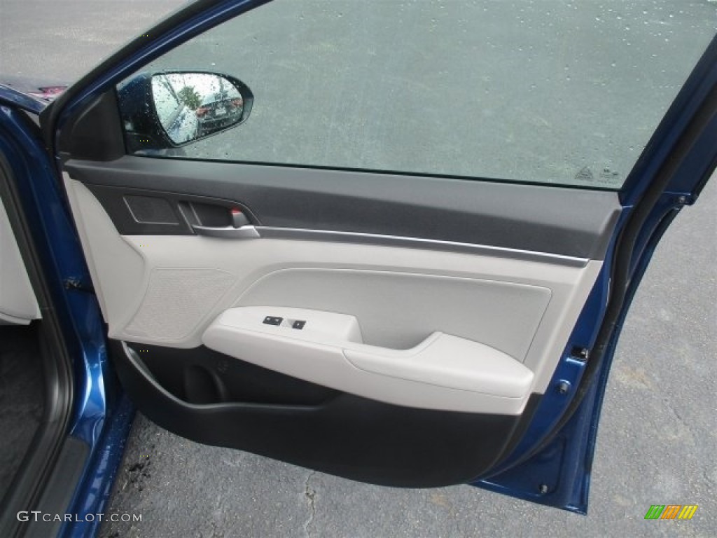 2017 Elantra SE - Lakeside Blue / Gray photo #11
