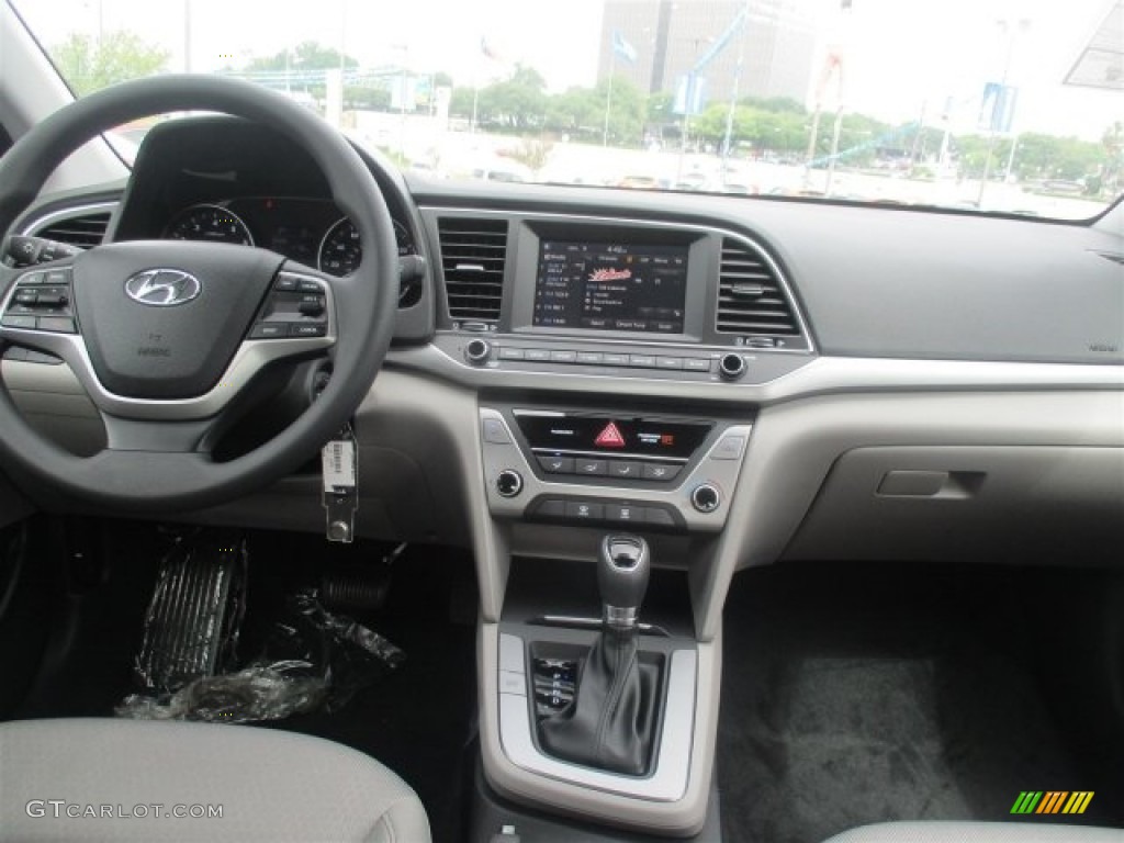 2017 Elantra SE - Lakeside Blue / Gray photo #15