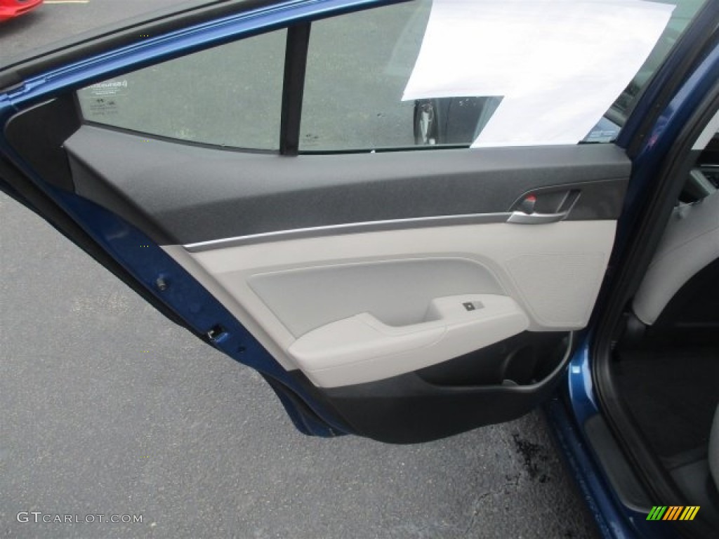 2017 Elantra SE - Lakeside Blue / Gray photo #16