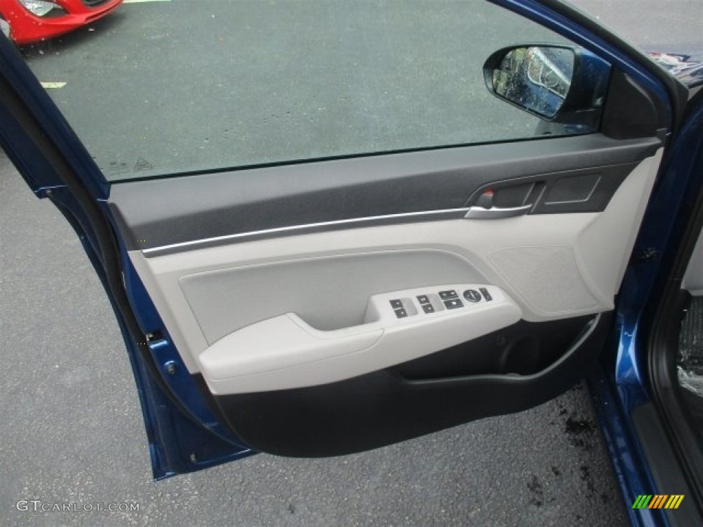 2017 Elantra SE - Lakeside Blue / Gray photo #17