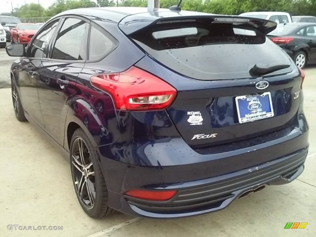 2016 Focus ST - Kona Blue / Charcoal Black photo #5